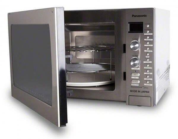 چرا دکمه استارت مایکروفر پاناسونیک کار نمیکند؟