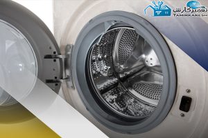 تعویض واشر یا لاستیک دور درب ماشین لباسشویی