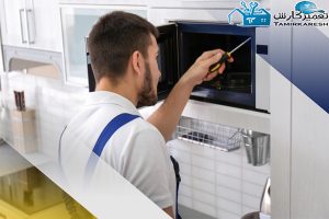 دلیل روشن نشدن مایکروفر