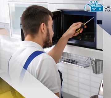 دلیل روشن نشدن مایکروفر