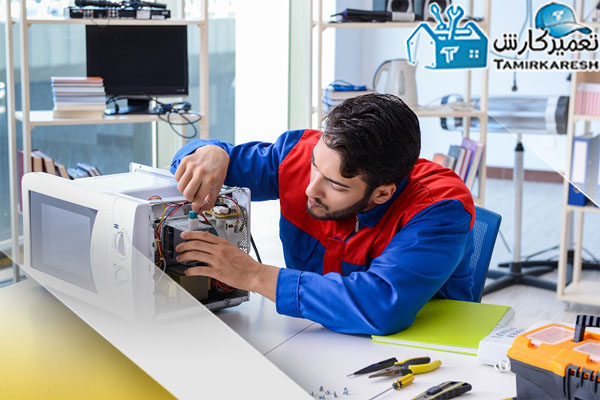 دود کردن ماکروفر دود کردن ماکروفر
