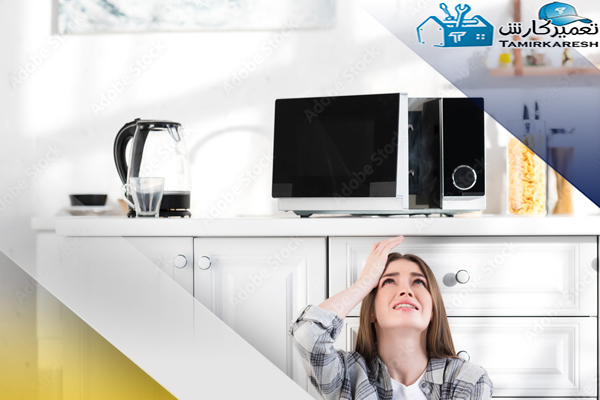 صدای زیاد ماکروفر در زمان کار