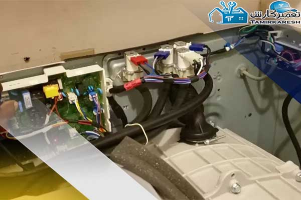مشکل در تایمر یا برد الکترونیکی ماشین لباسشویی